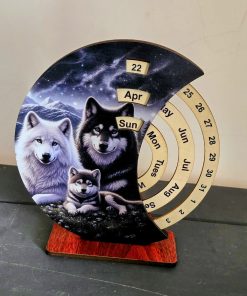 Wooden Desk Calender